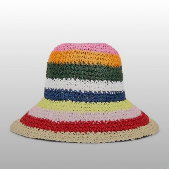 Hat Attack Accessories - Hat Attack Remy Multi Bucket Hat in Pink Stripe